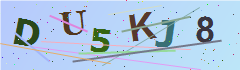 CAPTCHA image containing verification characters